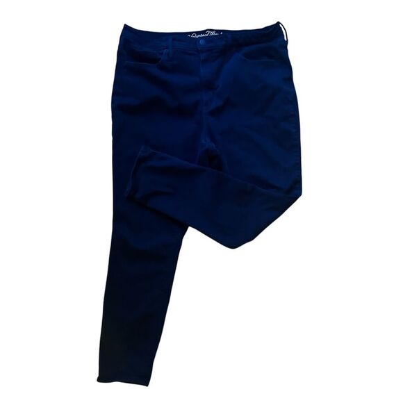 Universal Thread Black High-Rise Cropped Skinny Jeans Bundle Size 16/33R indie - Picture 4 of 7